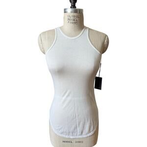 NWT Artemis Dicicero Poise Tank Top in White Size Small
